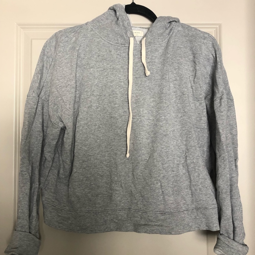 Madewell gray sweatshirt